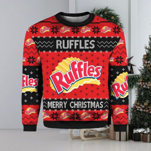 Ruffles Snack Ugly Christmas Sweater