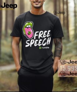 Rumble Free Speech shirt