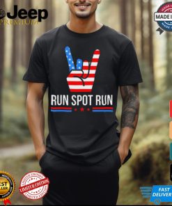 Run Spot Run Elections 2024 Democrat Republican T Shirt