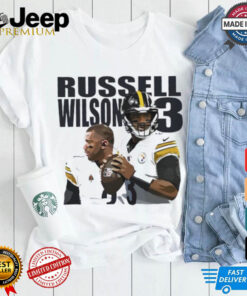 Russell Wilson 3 Pittsburgh Steelers football player team shirt