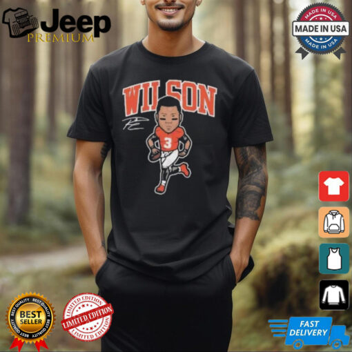 Russell Wilson American football quarterback Denver Toon T Shirt