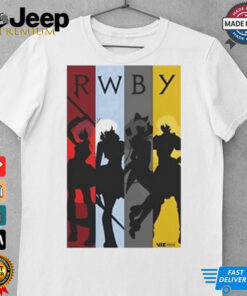 Rwby Character Silhouettes Comfort Colors Shirt