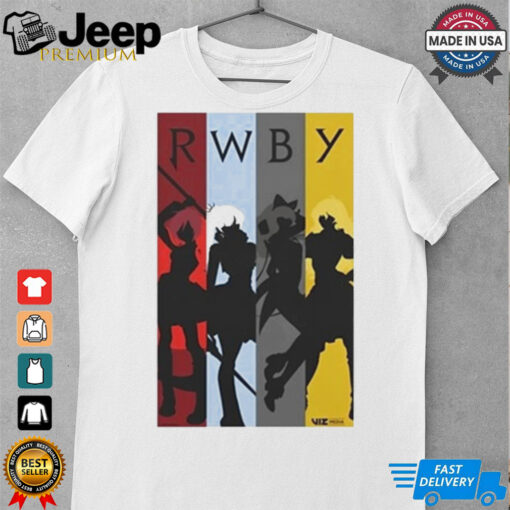 Rwby Character Silhouettes Comfort Colors Shirt