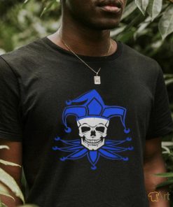 RydaGang Blue Jester's Skull shirt