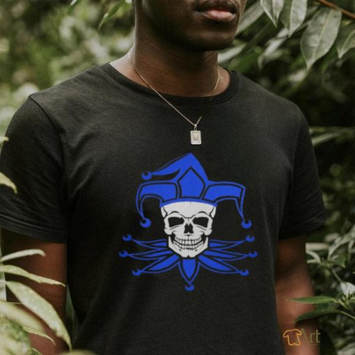 RydaGang Blue Jester's Skull shirt