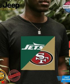 SAN FRANCISCO 49ERS at NEW YORK JETS shirt