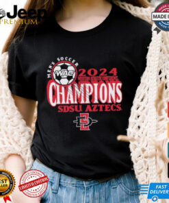 SDSU Aztecs 2024 WAC Men’s Soccer Champions Shirt