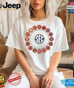 SEC 2024 Basketball 16 Team t shirt