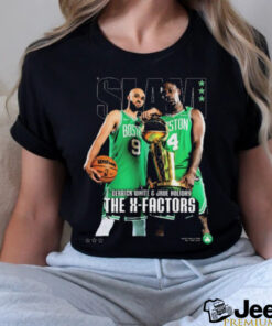 SLAM NBA Boston Celtics Derrick White And Jrue Holiday The X Factors t shirt