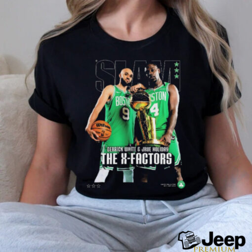 SLAM NBA Boston Celtics Derrick White And Jrue Holiday The X Factors t shirt