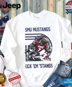 SMU Mustangs Football Kick ‘Em ‘Stangs shirt