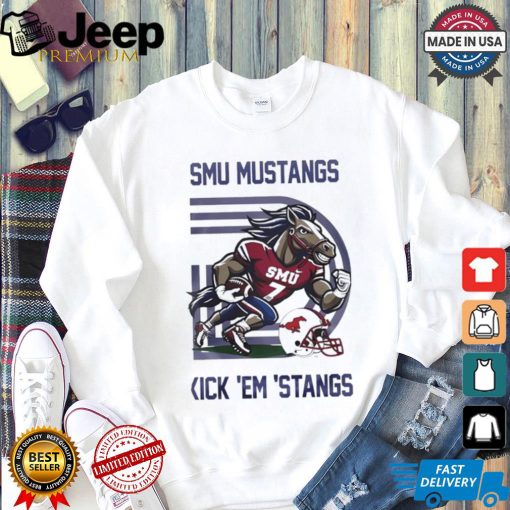 SMU Mustangs Football Kick ‘Em ‘Stangs shirt