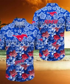 SMU Mustangs NCAA3 Hawaiian Shirt Trending Summer