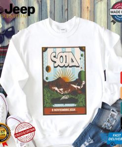 SOJA November 8 2024 Buenos Aires AR Event Poster T Shirt