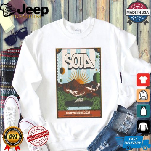 SOJA November 8 2024 Buenos Aires AR Event Poster T Shirt