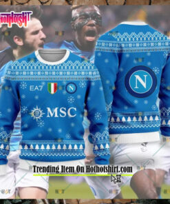 SSC Napoli 2023 24 Ugly Christmas Sweater