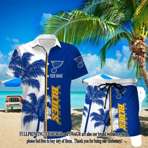 ST. LOUIS BLUES NHL Casual Hawaiian Shirt