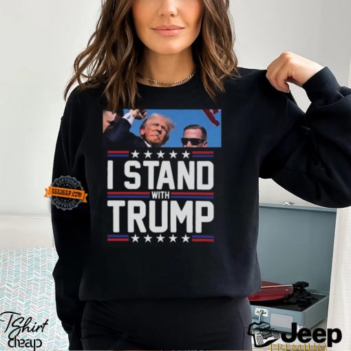 STAND WITH HIM   Trump 2024 Campaign Shirt