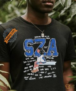 SZA S.O.S Sketchbook T Shirt