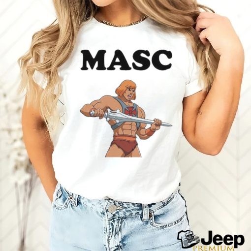 Sacha Coward Masc He Man Cartoon Shirt