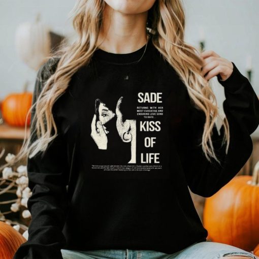 Sade Adu Kiss of Life Merch T Shirt