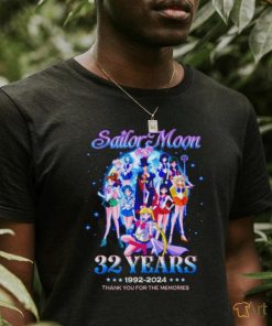 Sailor Moon 32 years 1992 2024 thank you for the memories shirt