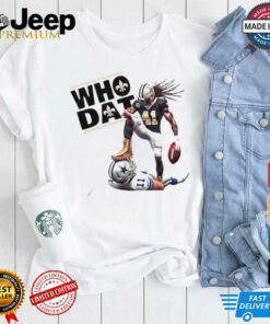 Saints Alvin Kamara defeat Dallas Cowboys who dat shirt