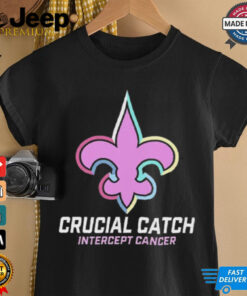 Saints Crucial Catch Intercept Cancer Shirt