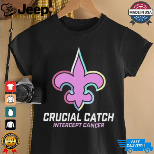 Saints Crucial Catch Intercept Cancer Shirt