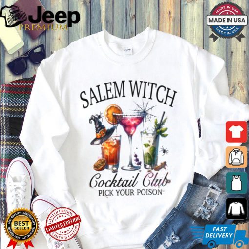 Salem Witch Cocktail Club shirt