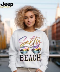 Salty Beach Teacher T Shirt