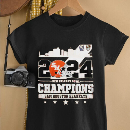Sam Houston Bearkats New Orleans Bowl Champions 2024 Hoodie T Shirt