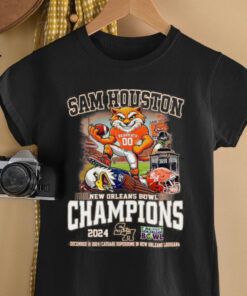 Sam Houston Bearkats New Orleans Bowl Champions 2024 T Shirt