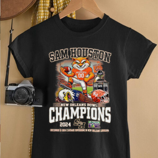 Sam Houston Bearkats New Orleans Bowl Champions 2024 T Shirt
