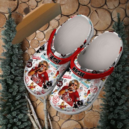 Sammy Hagar The Red Rocker Crocs Clog Shoes