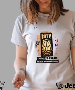 San Antonio Spurs Victor Wembanyama 2023 2024 rookie of the year ROTY shirt