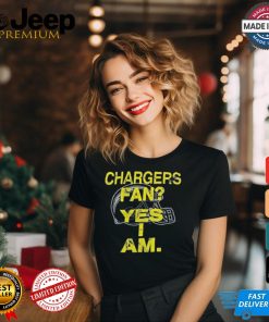 San Diego Chargers, Chargers Fan, Yes I Am T Shirt