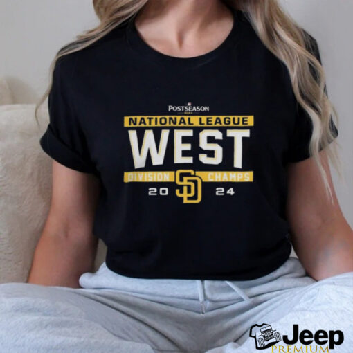 San Diego Padres 2024 Nl West Division Champions Shirt