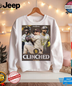 San Diego Padres Have Clinched Postseason 2024 Poster t shirt