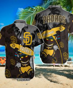 San Diego Padres MLB Classic Full Print Hawaiian Shirt