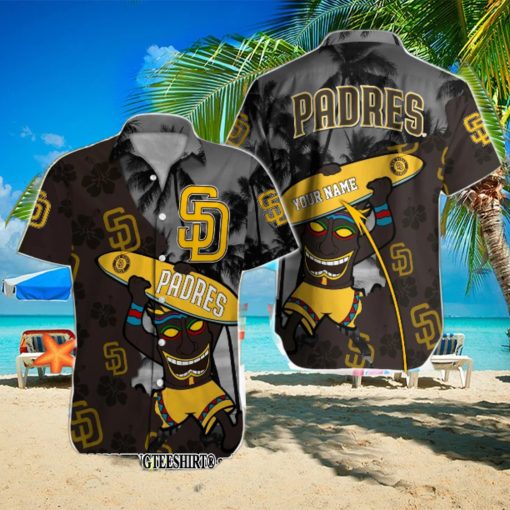 San Diego Padres MLB Classic Full Print Hawaiian Shirt