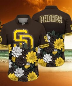 San Diego Padres MLB Flower Hawaii Shirt And Tshirt For Fans