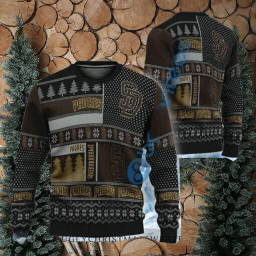 San Diego Padres Patchwork Christmas Sweater