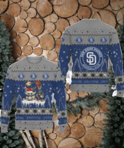 San Diego Padres Ugly Sweater Baby Yoda And Groot