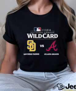 San Diego Padres Vs Atlanta Braves 2024 MLB National League Wild Card Shirt