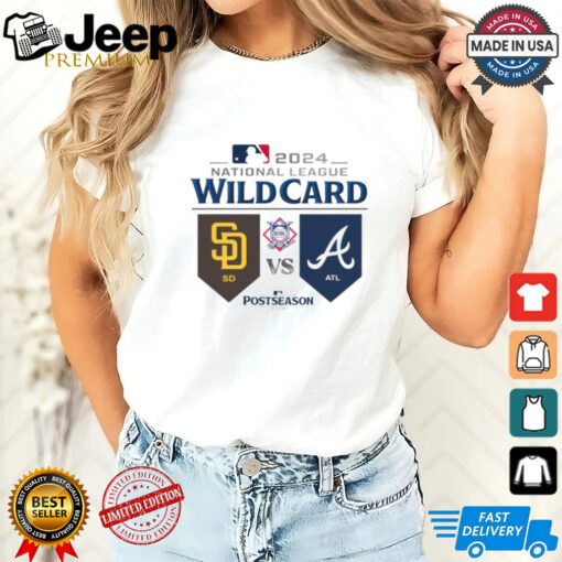 San Diego Padres Vs Atlanta Braves 2024 NL Wild Card Game T Shirt