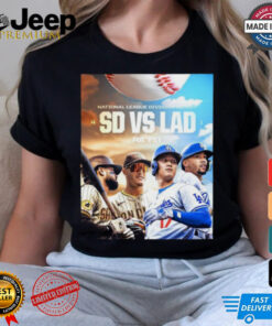 San Diego Padres vs Los Angeles Dodgers 2024 National League Division Series shirt