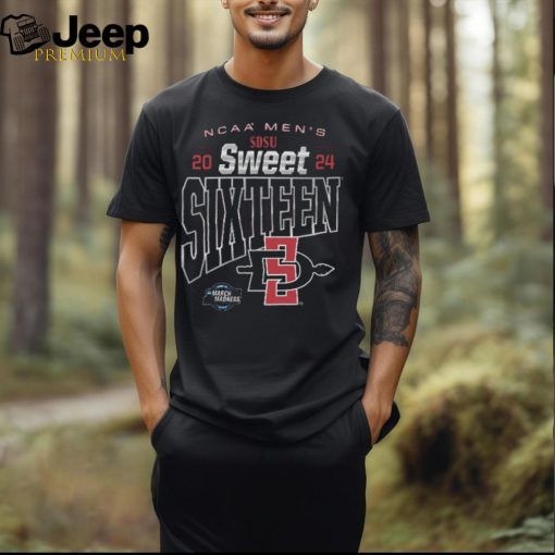 San Diego State Aztecs Men’s Basketball 2024 Sweet Sixteen Streetwear T Shirt