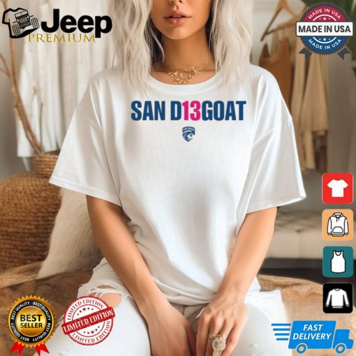 San Diego Wave FC San D13goat T shirts