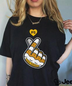 San Diego finger heart shirt